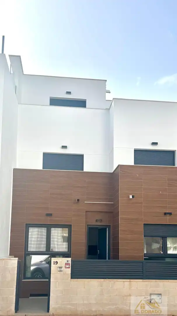 Exterior view of Houses for sale in San Javier  with Air Conditioner, Heating and Terrace