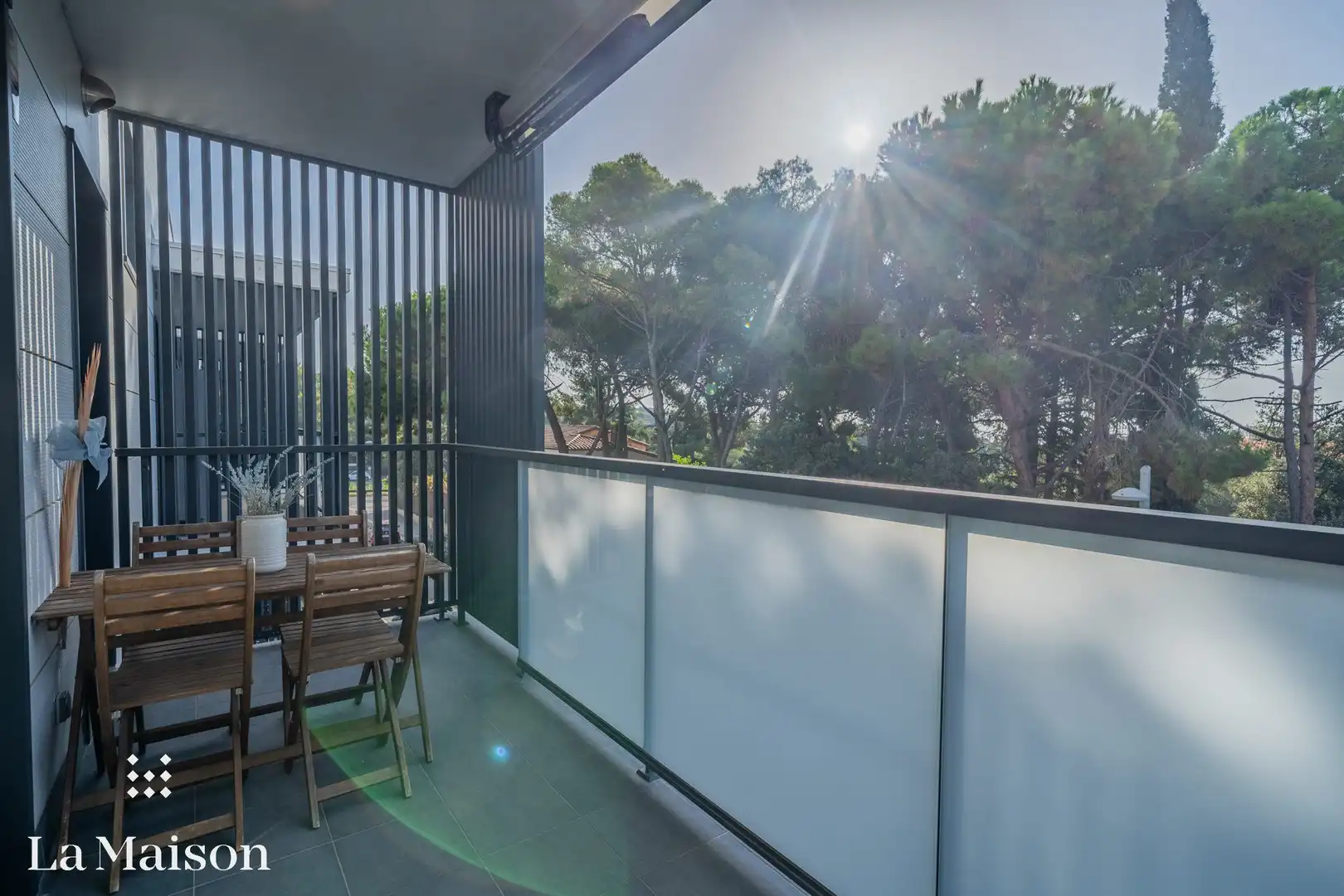 Terrasse von Wohnung zum Verkauf in Sant Andreu de Llavaneres mit Heizung, Abstellraum und Balkon