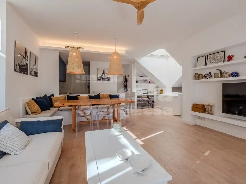 Sala de estar de Apartamento en venta en Palafrugell