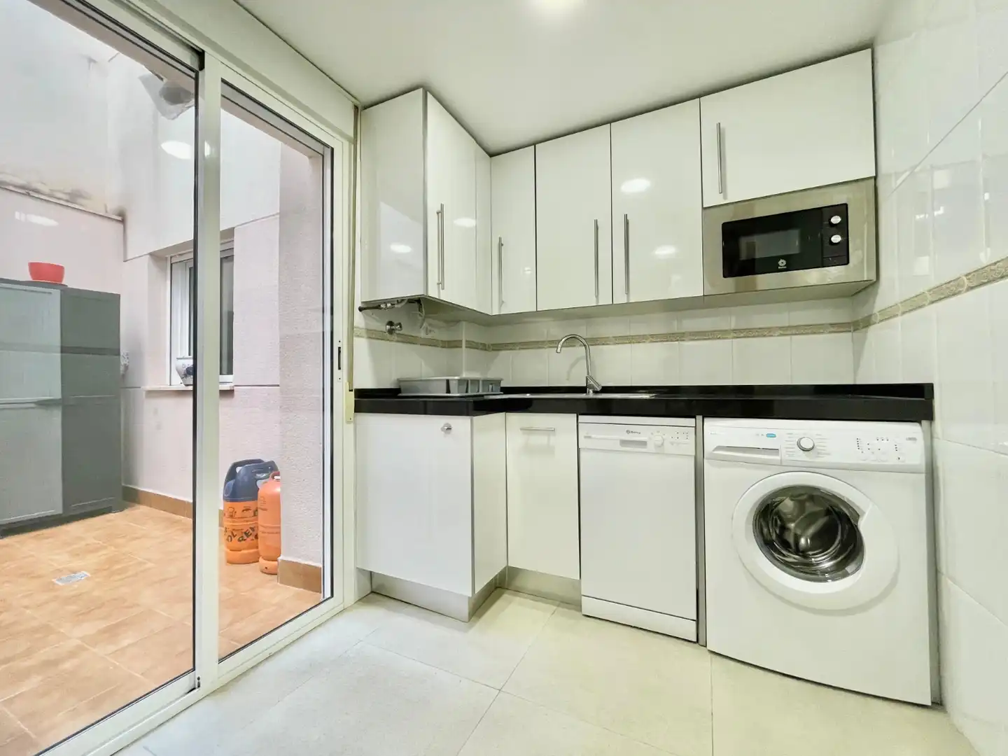 Küche von Wohnung zur Miete in Murcia mit Klimaanlage, Heizung und Möbliert