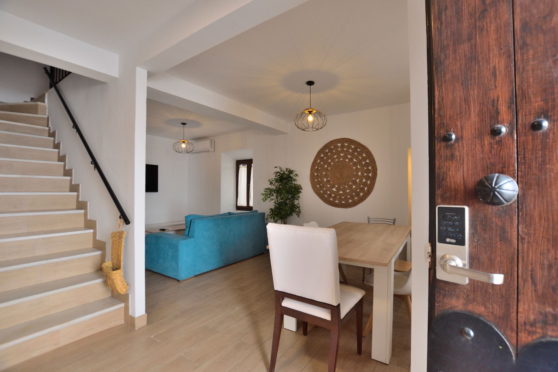 Living room of Single-family semi-detached for sale in Ronda  with Air Conditioner