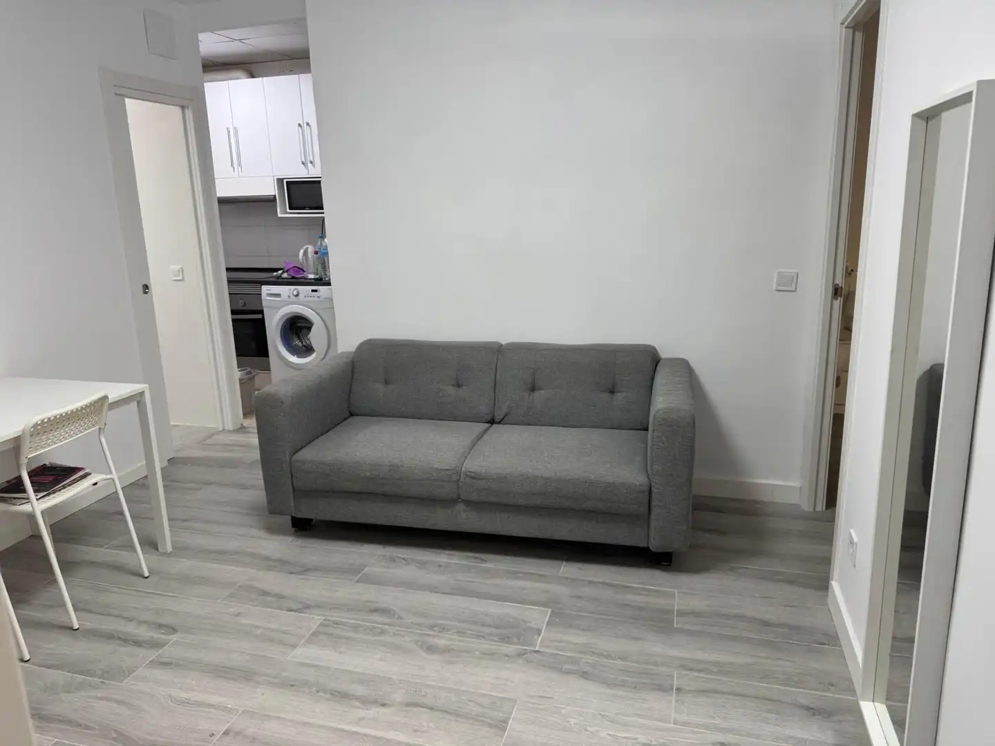 Wohnzimmer von Wohnungen zur Miete in Madrid mit Klimaanlage, Heizung und Möbliert