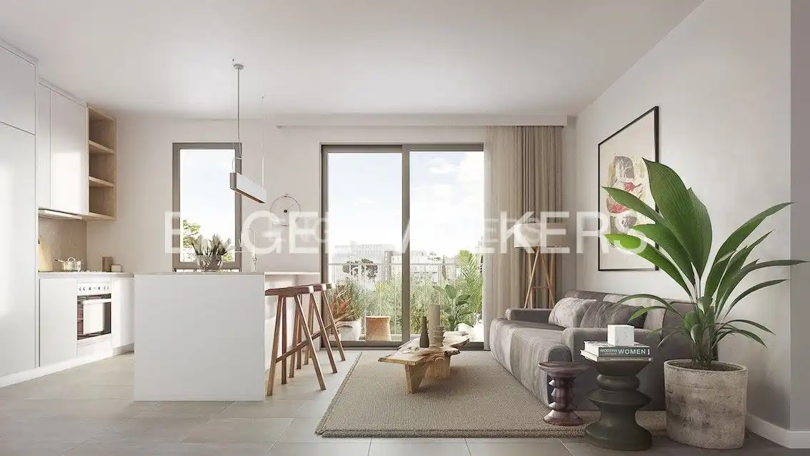 Sala d'estar de Àtic en venda en Santa Perpètua de Mogoda amb Aire condicionat, Calefacció i Parquet