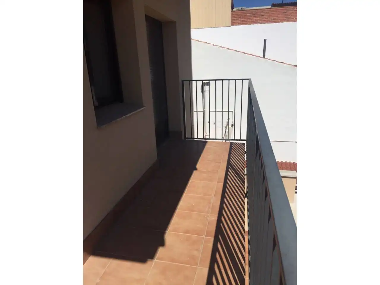 Balcony of Flat for rent in Terrassa  with Air Conditioner, Heating and Parquet flooring