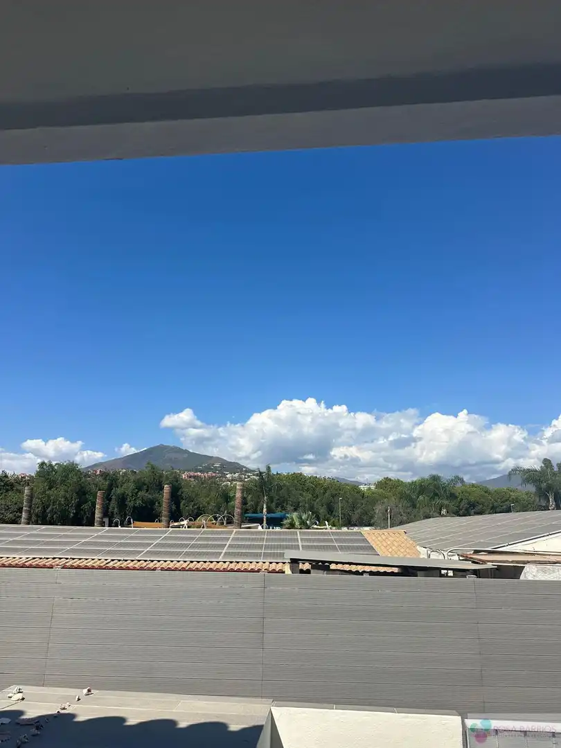 Exterior view of Duplexes for sale in Marbella  with Air Conditioner, Terrace and Storage room