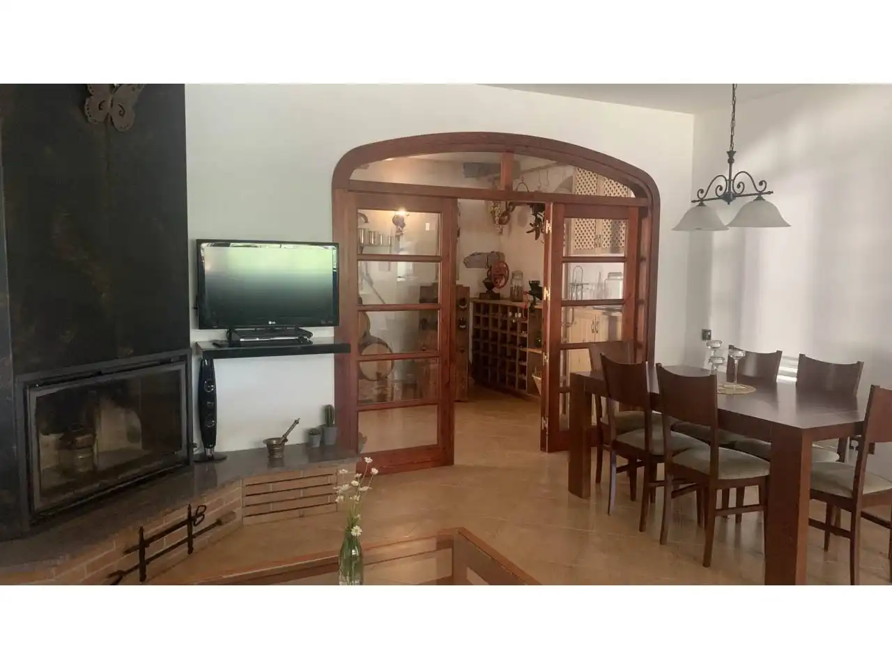 Comedor de Casa o chalet en venta en Guixers con Calefacción, Jardín privado y Parquet