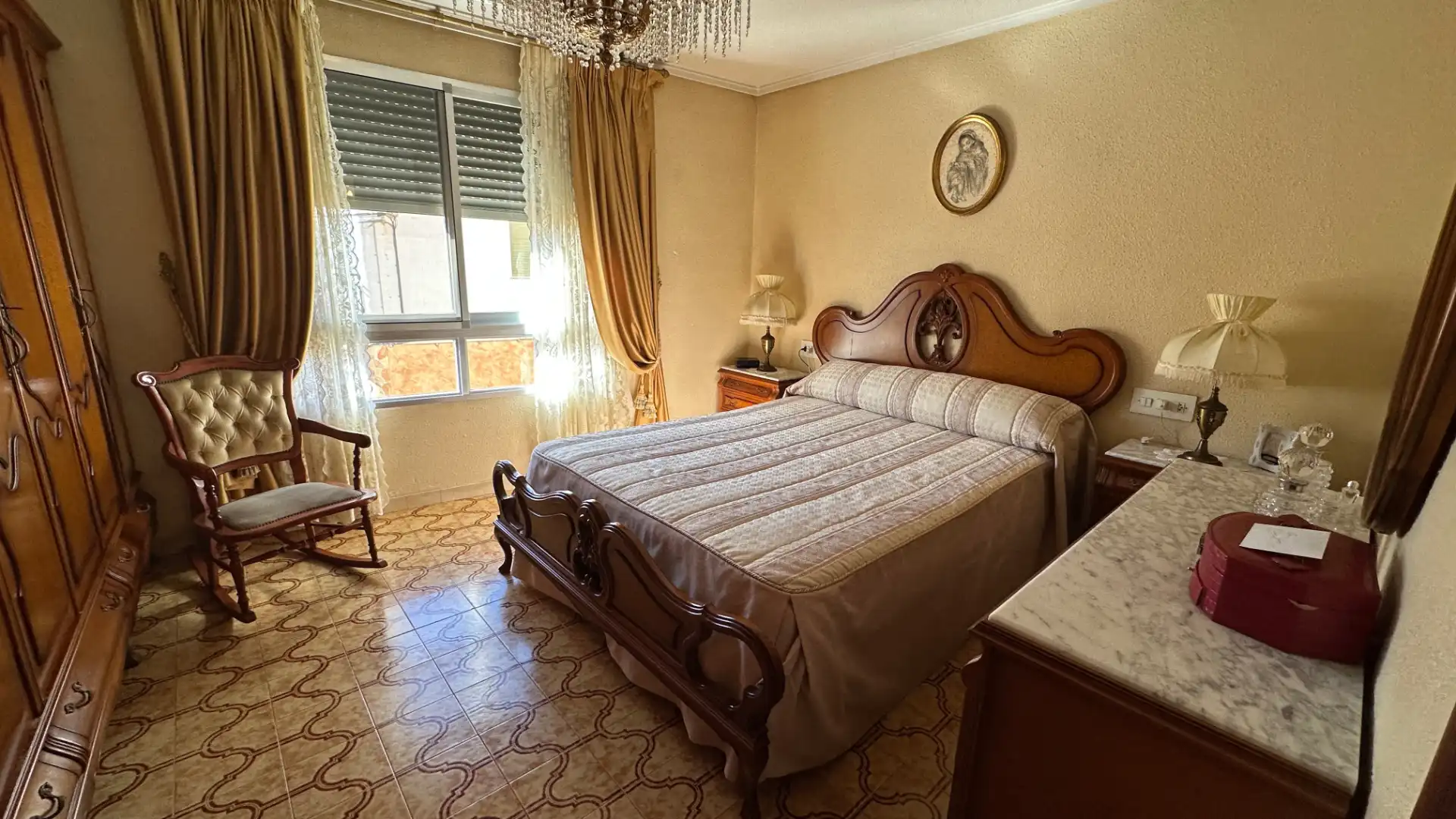 Bedroom of Flat for sale in Rafal  with Air Conditioner, Furnished and Balcony