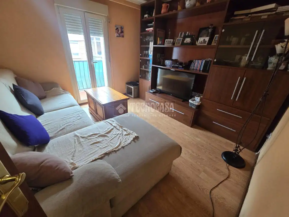 Sala de estar de Piso en venta en Alcorcón con Aire acondicionado, Terraza y Amueblado