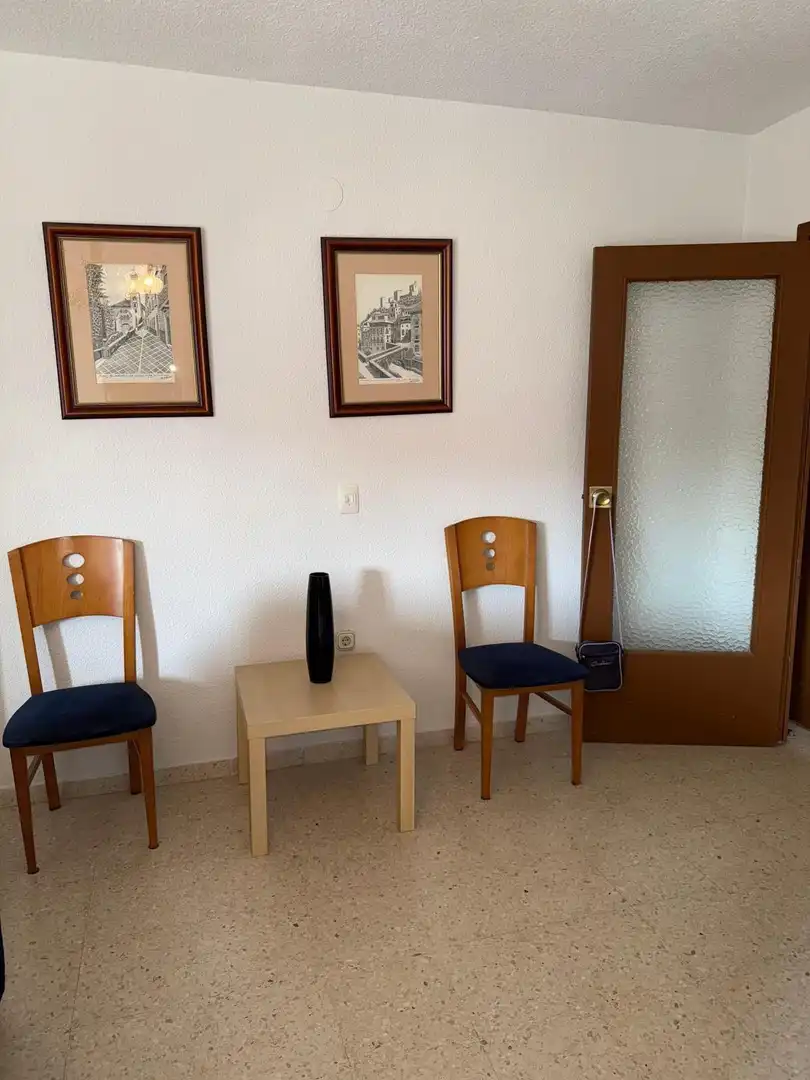 Dining room of Flat for share in Granada  with Air Conditioner, Terrace and Furnished