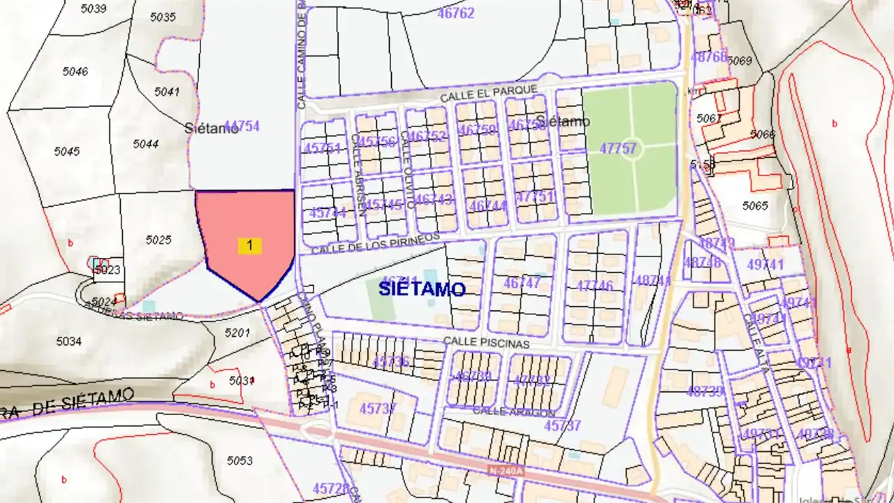 Terreno en venta en Cm Los Planos , Siétamo