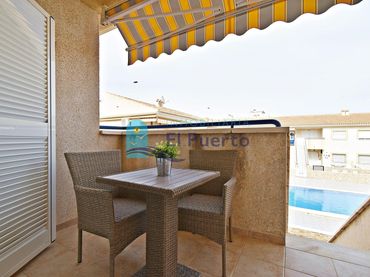 Àtic amb piscina en venda a Puerto de Mazarrón