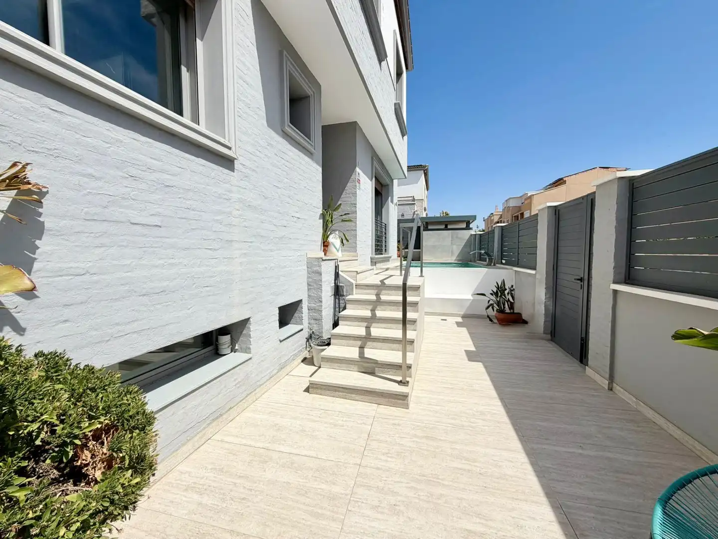 Terraza de Casa o chalet en venta en Almería con Trastero y Piscina
