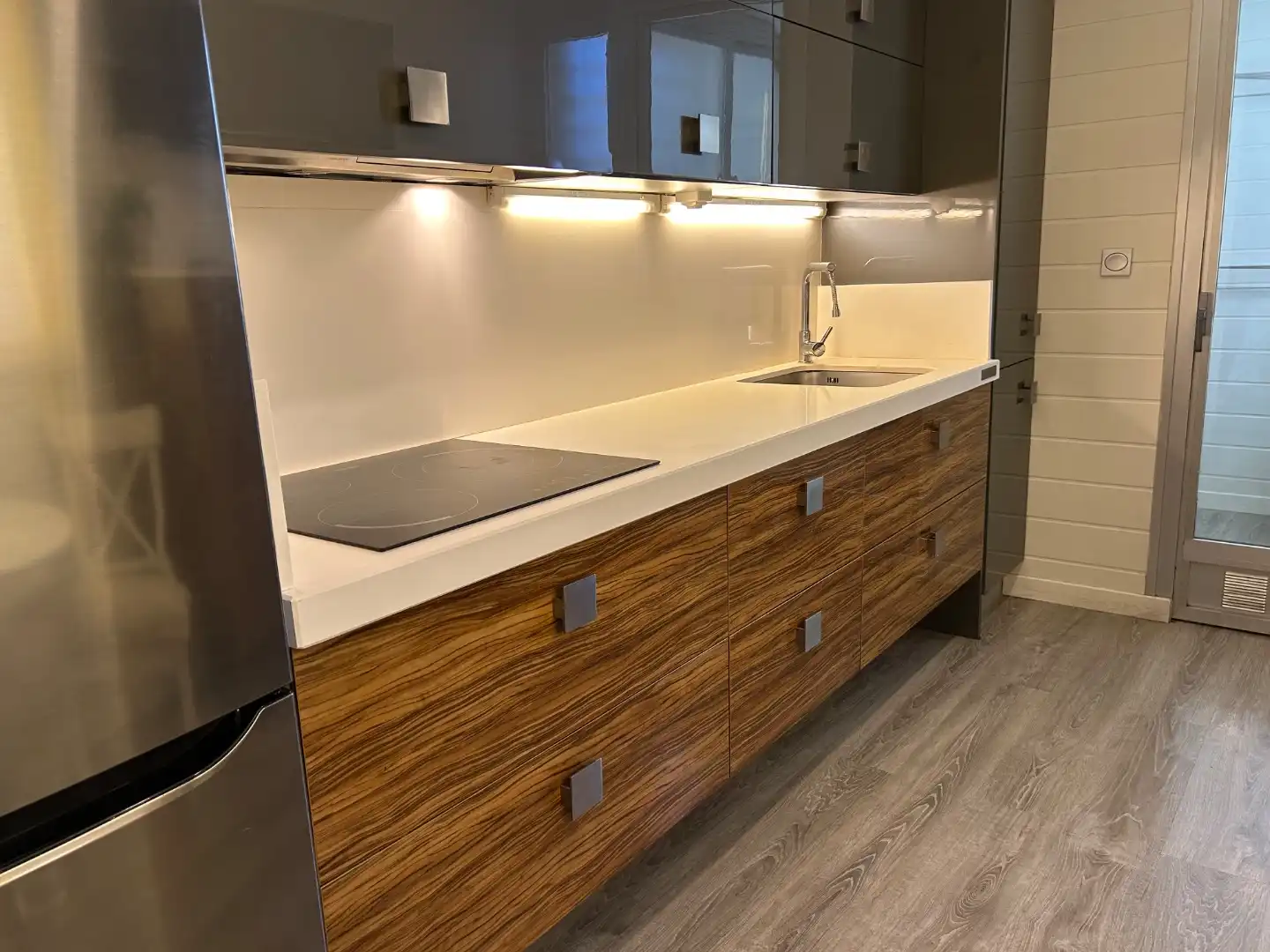 Cocina de Piso de alquiler en Alhendín con Aire acondicionado, Calefacción y Jardín privado