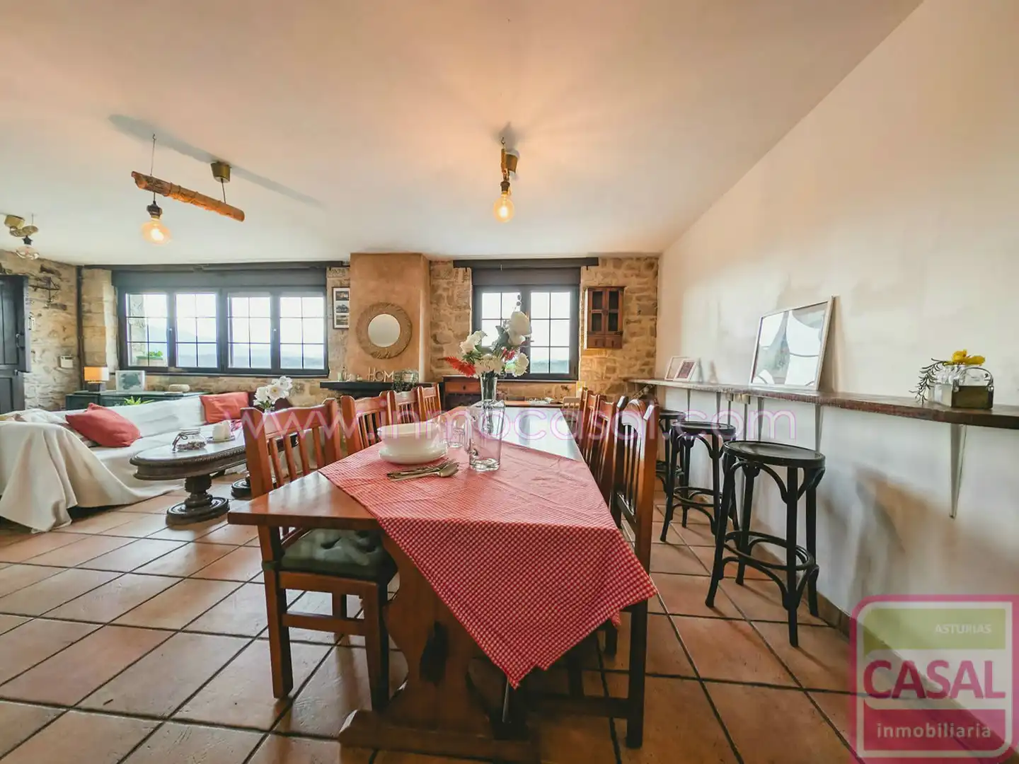 Comedor de Casa o chalet en venta en Colunga con Calefacción, Terraza y Trastero