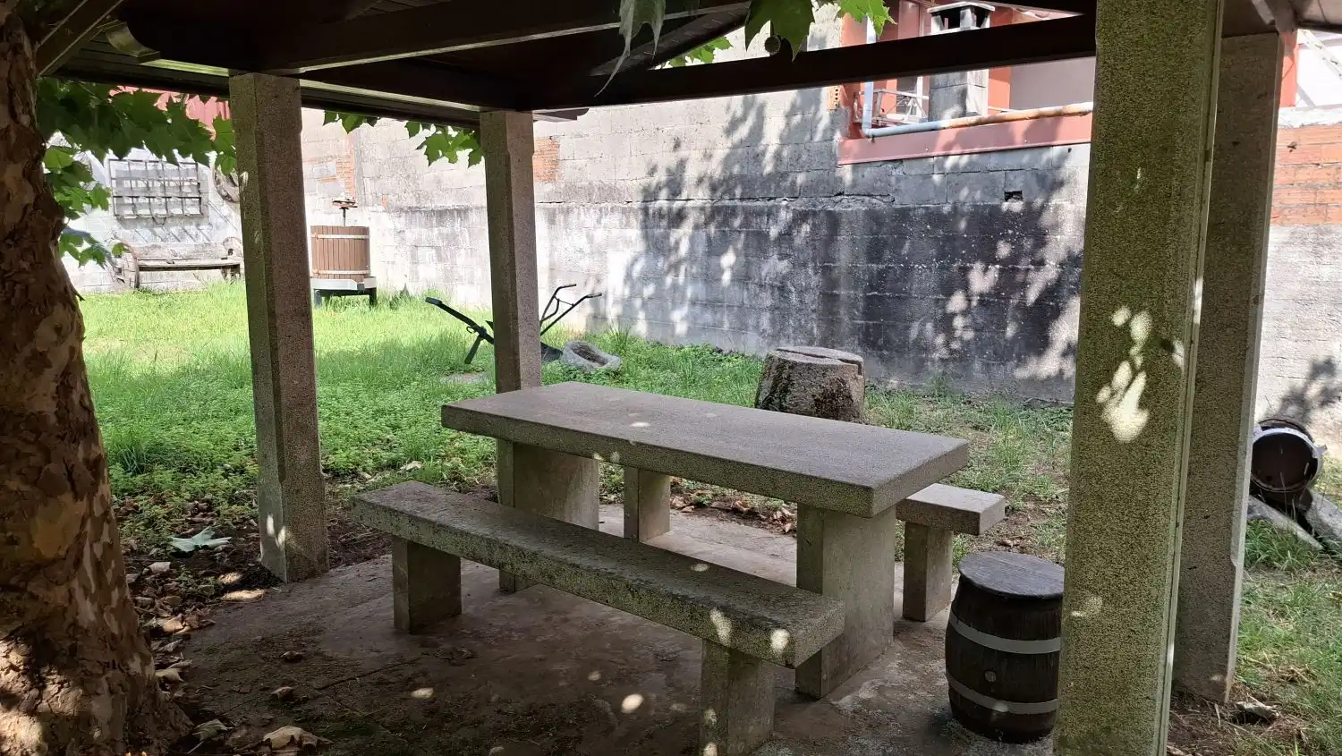 Terrassa de Casa o xalet en venda en Boiro
