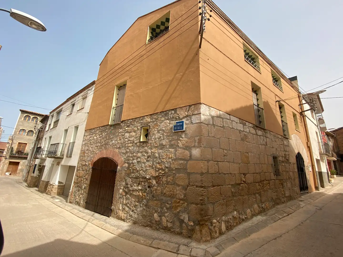 Exterior view of Detached homes for sale in Sarroca de Lleida  with Terrace, Storage room and Balcony