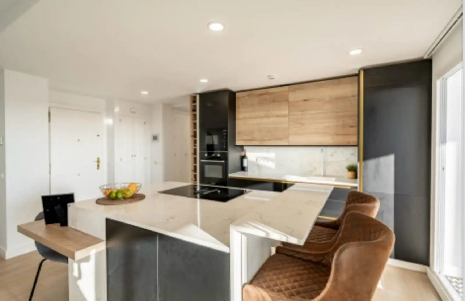Cocina de Apartamento en venta en Mijas con Aire acondicionado, Terraza y Trastero
