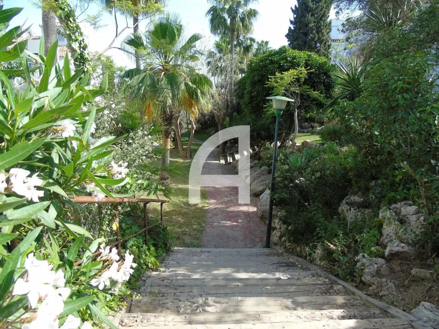 Garden of Duplexes for rent in Mijas  with Air Conditioner, Heating and Terrace