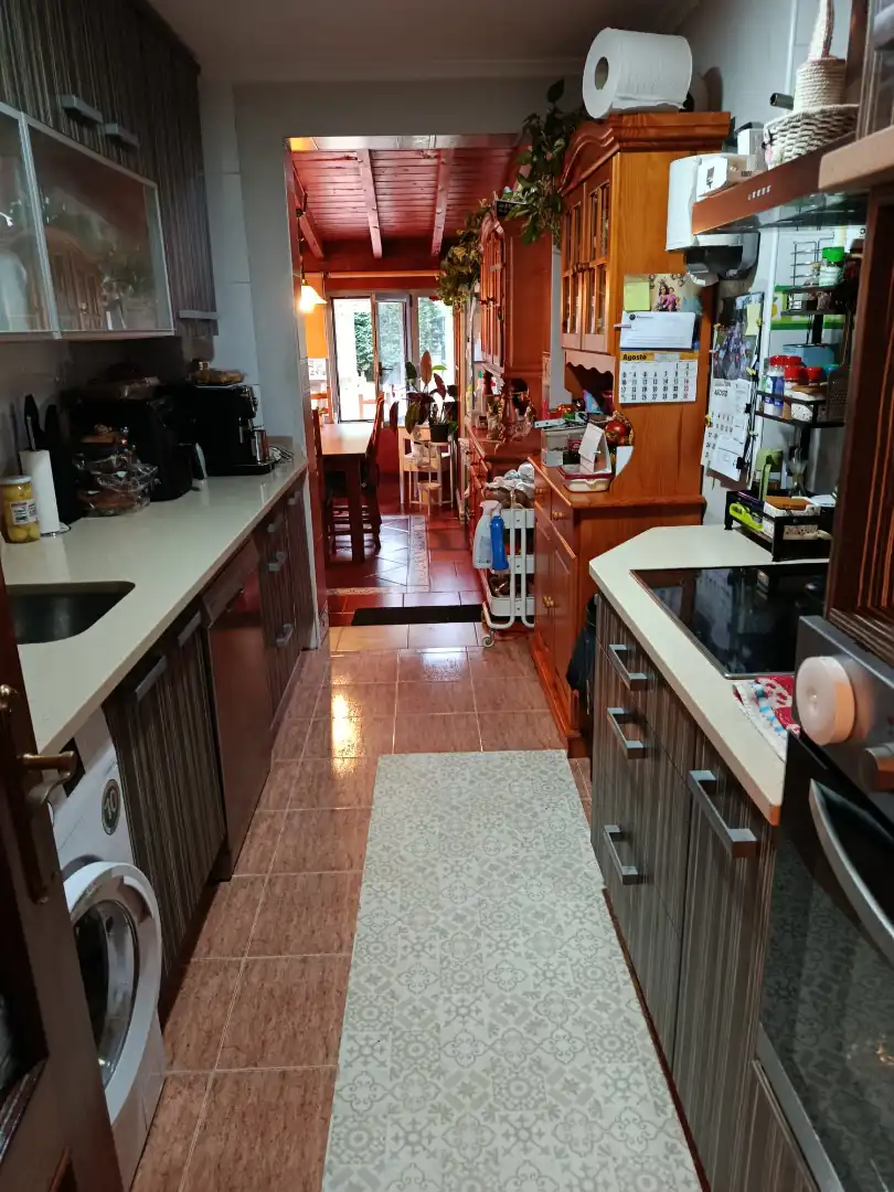 Cocina de Piso en venta en Santander con Calefacción, Jardín privado y Terraza