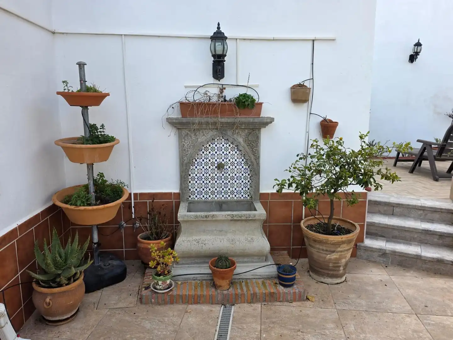 Garden of Houses for sale in Ventas de Huelma  with Air Conditioner, Heating and Private garden