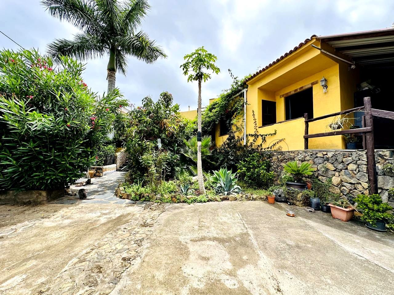 Exterior view of House or chalet for sale in La Guancha  with Private garden, Terrace and Storage room
