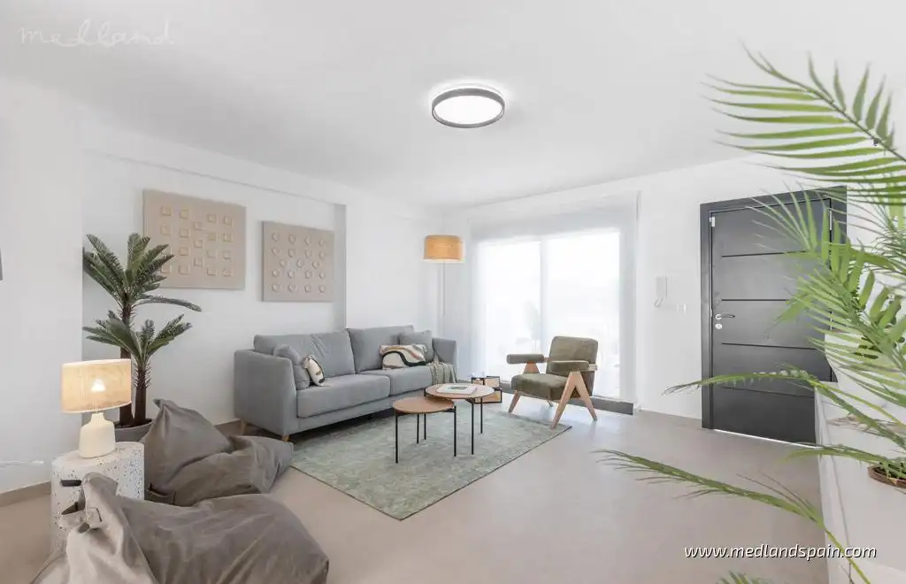 Sala d'estar de Casa adosada en venda en Rafal amb Jardí privat, Terrassa i Traster