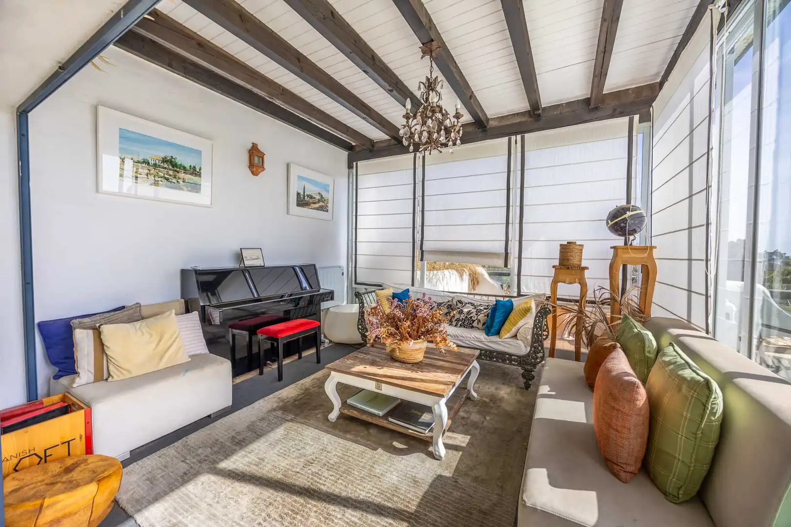 Sala de estar de Apartamento en venta en Sotogrande Costa