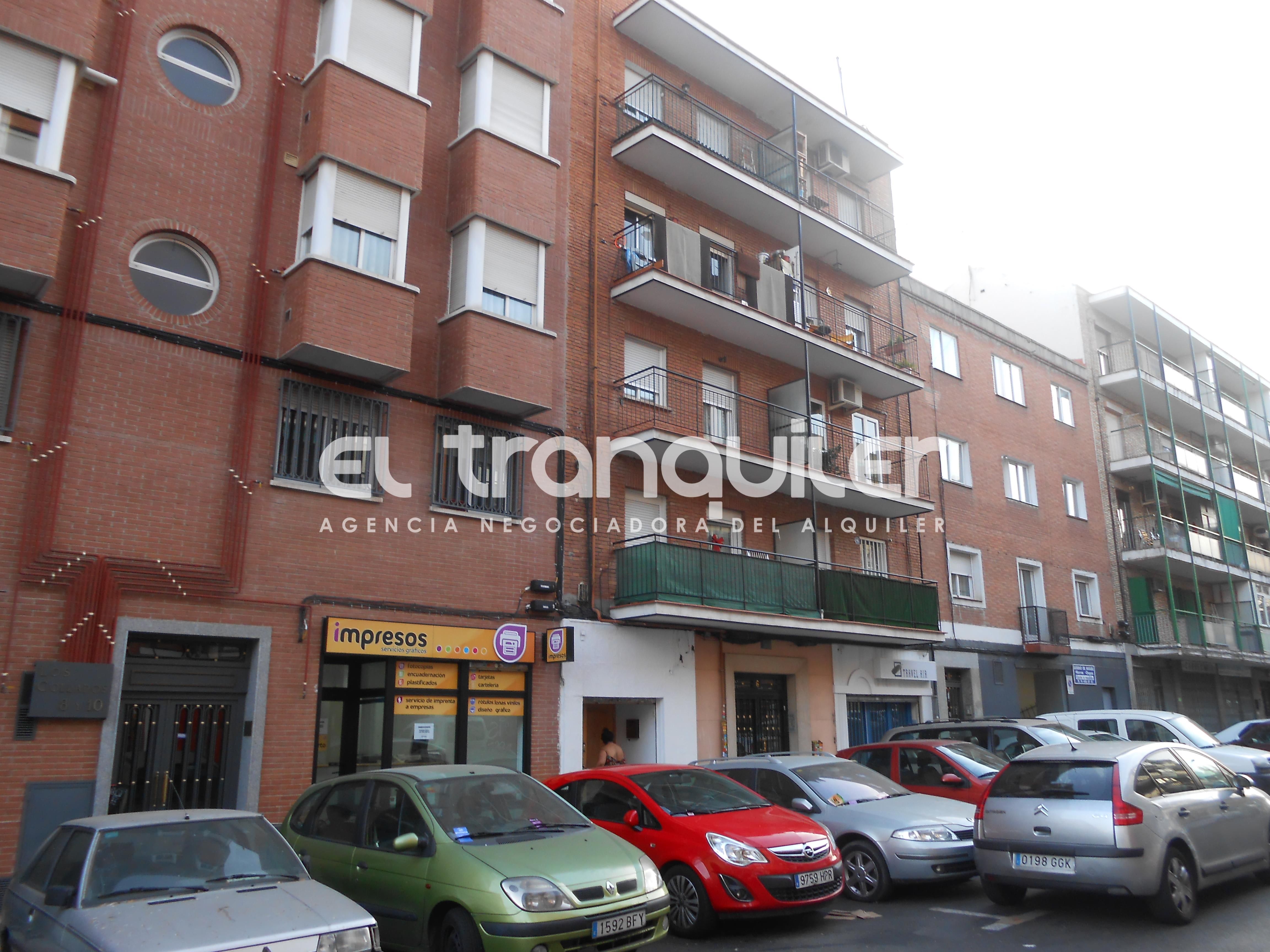 Exterior view of Flat for sale in  Madrid Capital  with Air Conditioner, Terrace and Storage room
