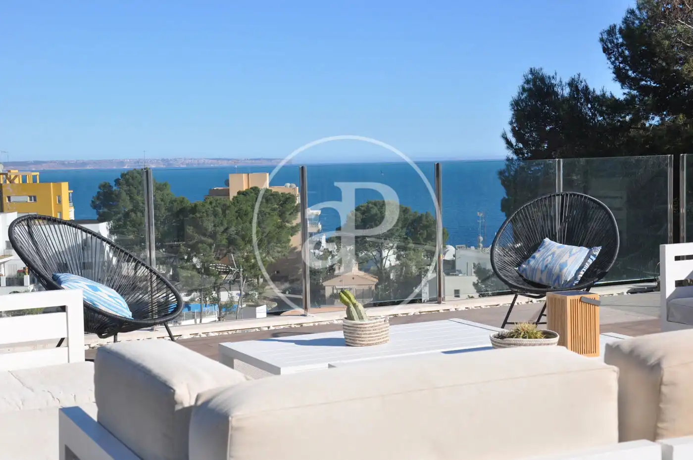 Terrace of Houses for rent in  Palma de Mallorca  with Air Conditioner, Heating and Private garden
