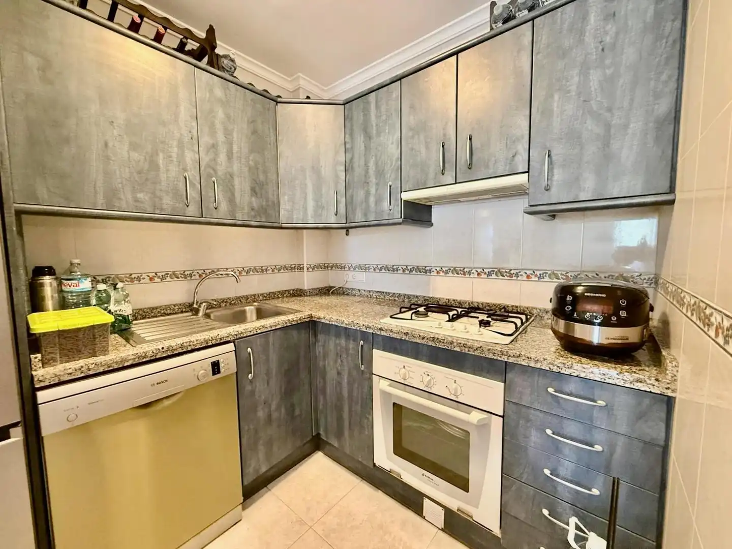 Cocina de Apartamento en venta en Benitachell / El Poble Nou de Benitatxell con Aire acondicionado, Terraza y Piscina comunitaria