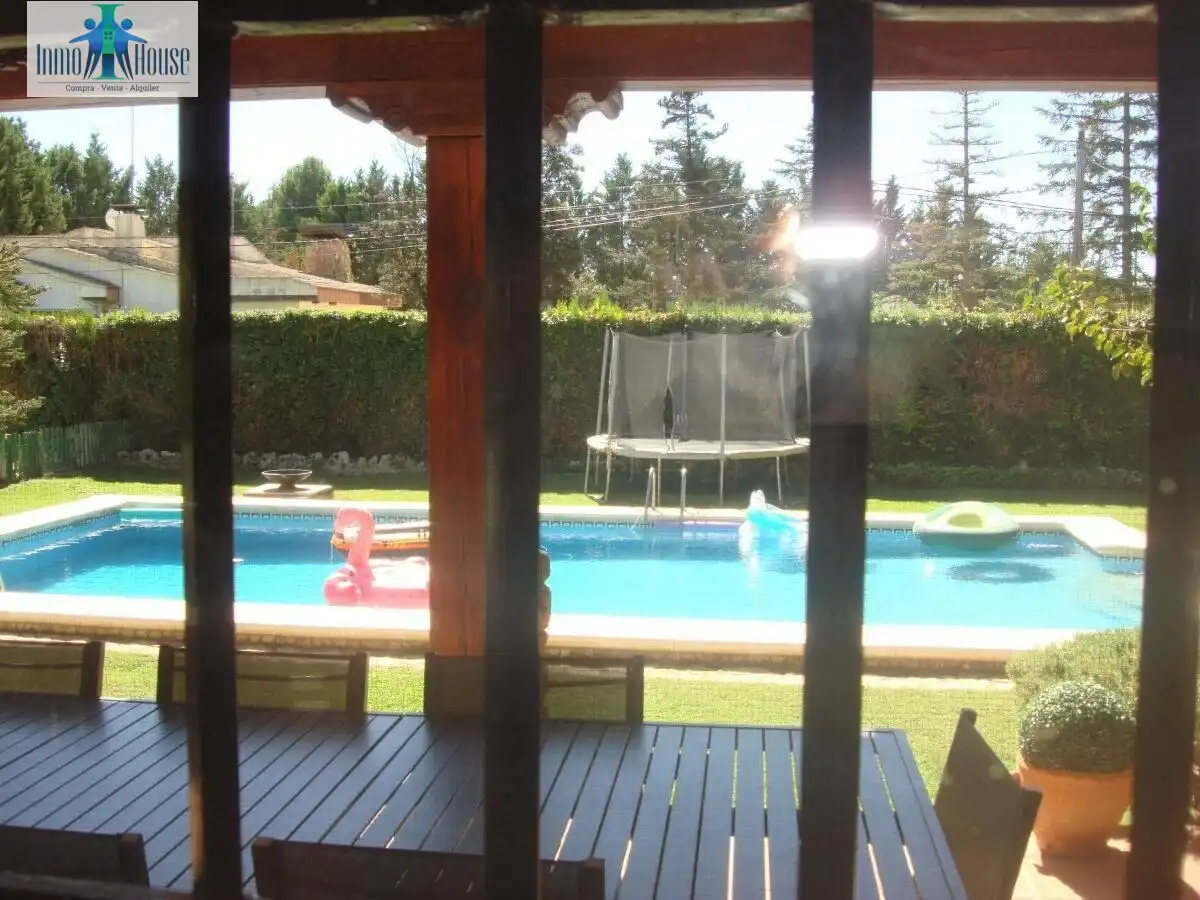 Swimming pool of Houses for sale in Albacete  with Private garden, Terrace and Swimming Pool