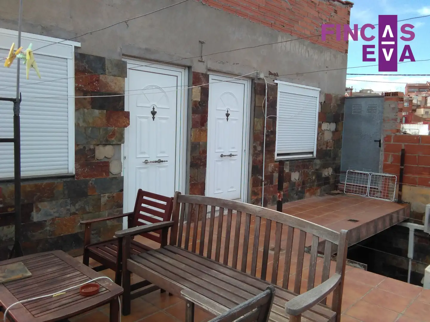 Terrassa de Casa adosada en venda en Sant Vicenç Dels Horts amb Calefacció, Terrassa i Traster