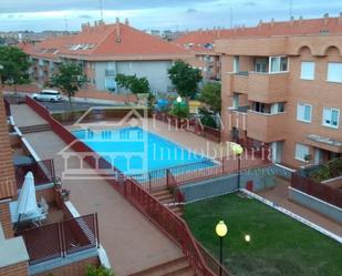 Swimming pool of Flat to rent in Salamanca Capital  with Heating, Terrace and Storage room