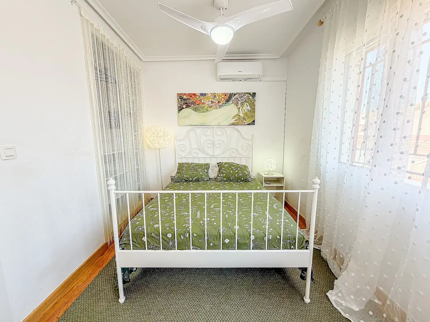 Schlafzimmer von Einfamilien-Reihenhaus zum Verkauf in Orihuela mit Klimaanlage, Terrasse und Möbliert