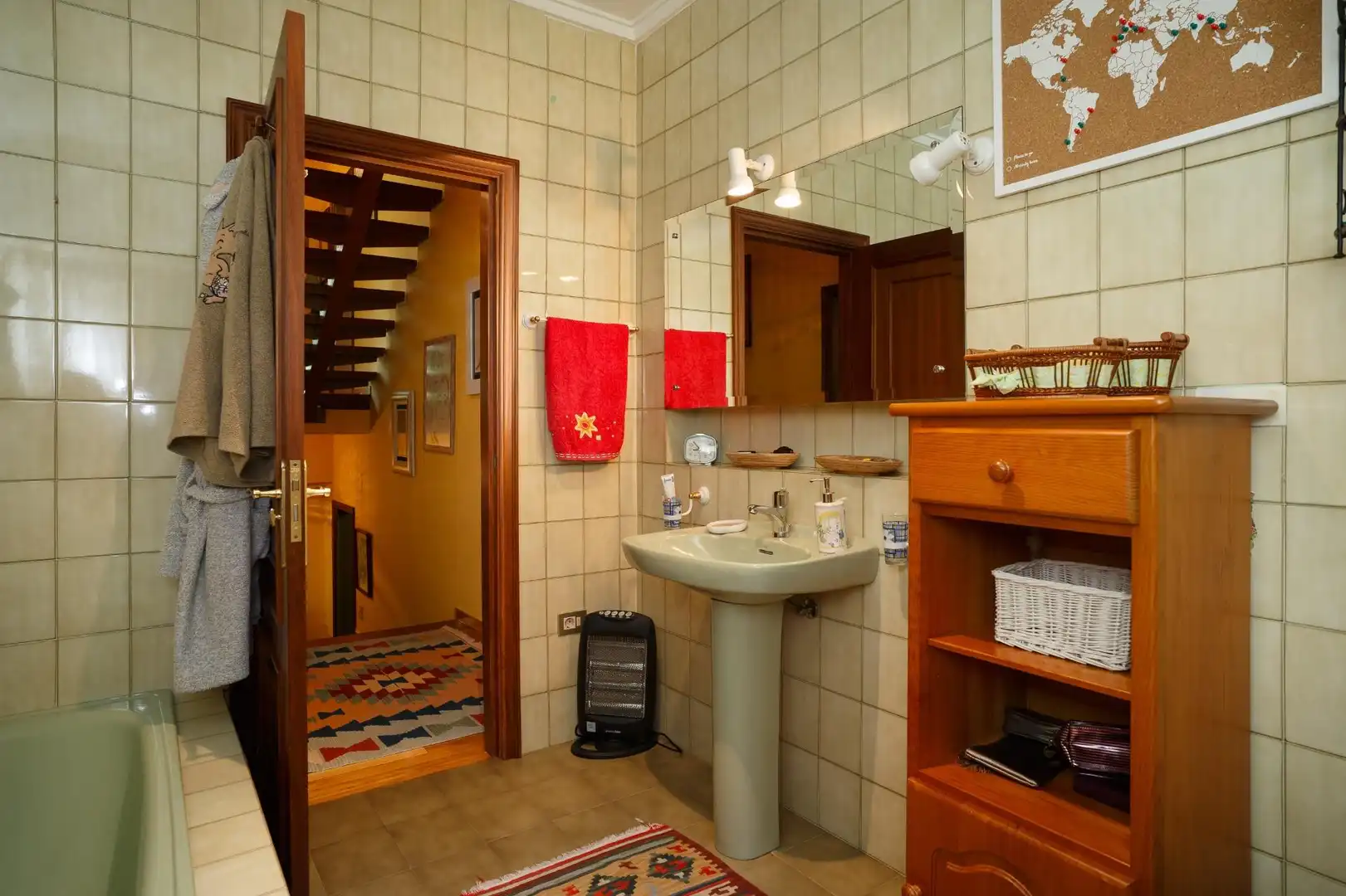 Bathroom of Houses for sale in O Pereiro de Aguiar   with Heating, Private garden and Terrace