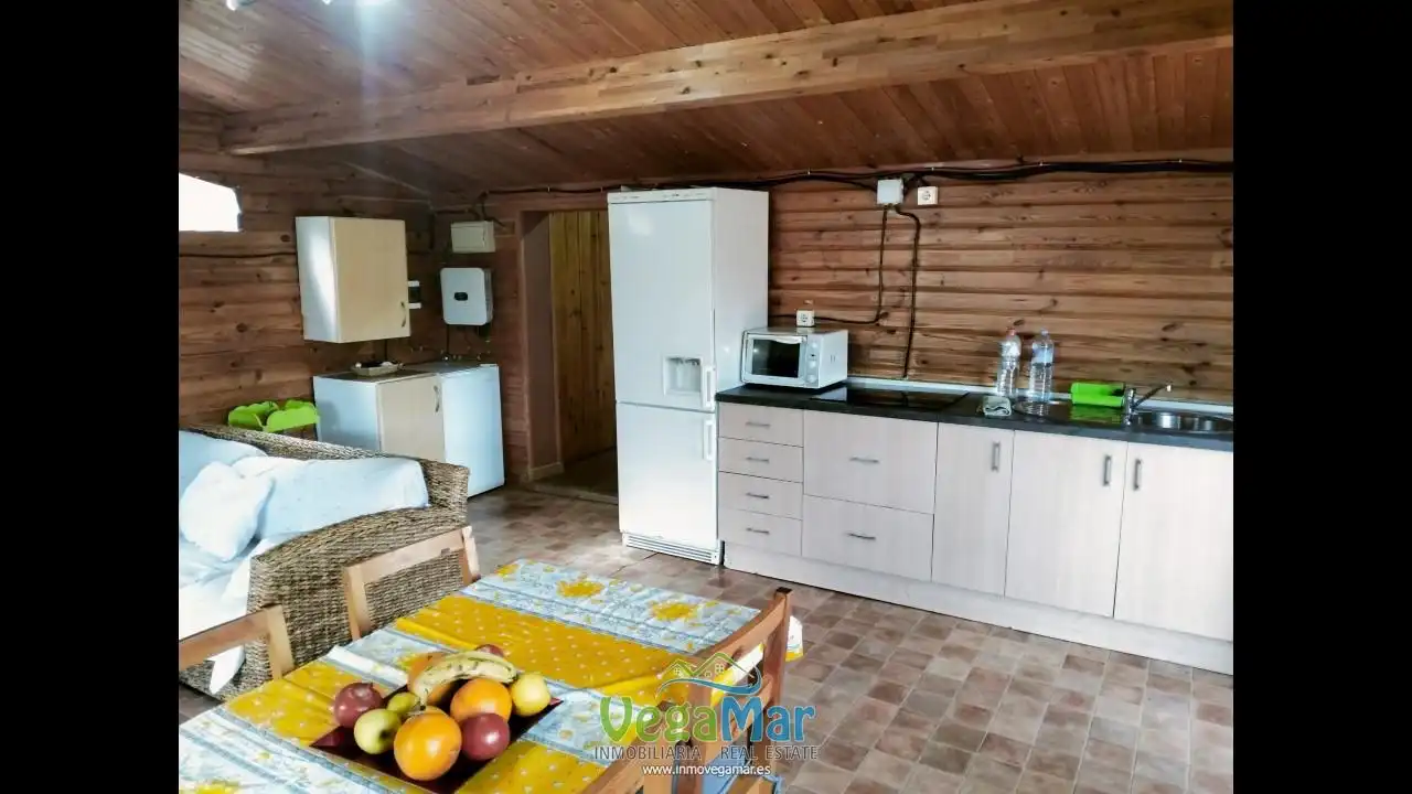 Cocina de Finca rústica en venta en Ítrabo con Terraza y Piscina