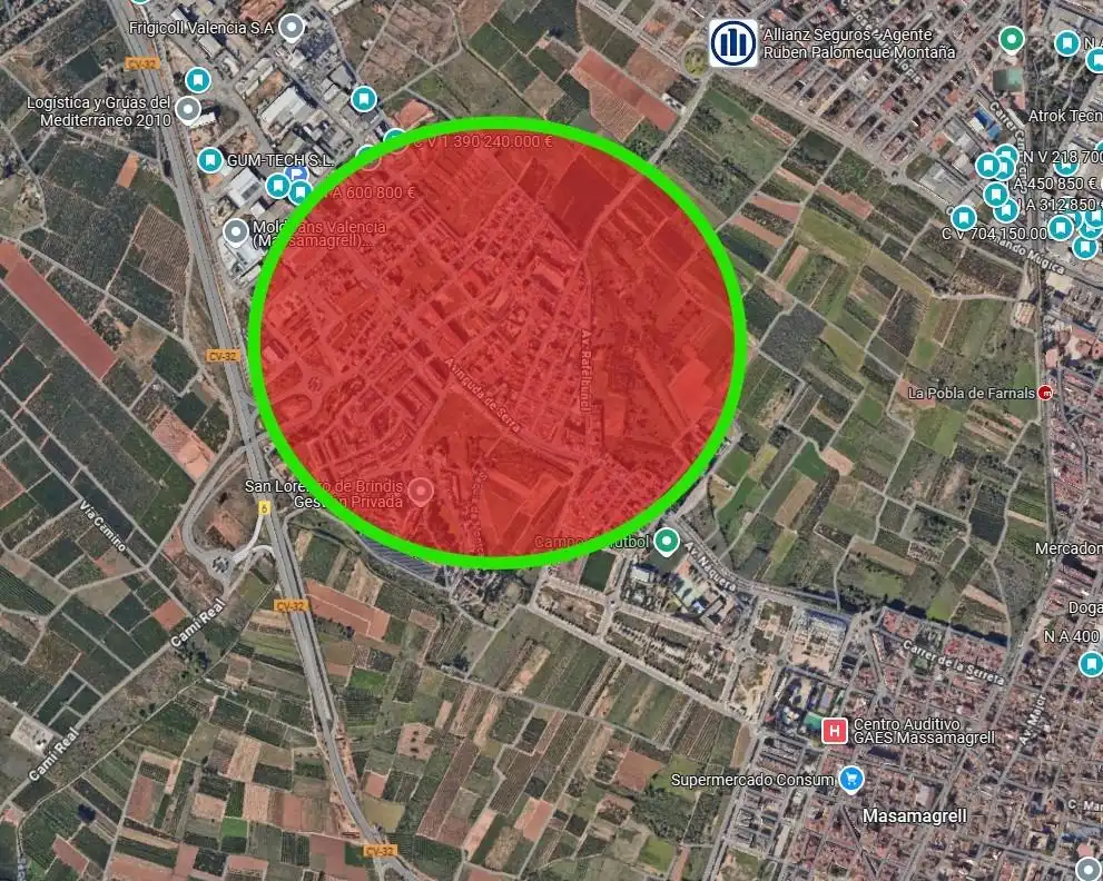 Terreno industriale in vendita a Massamagrell