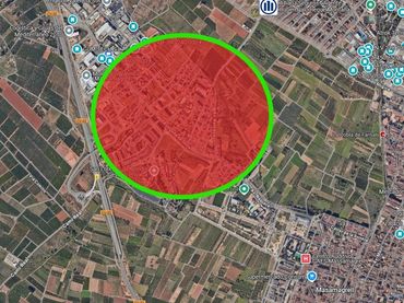Terreny industrial en venda a Massamagrell