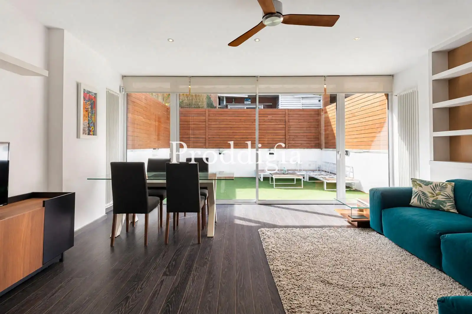 Terraza de Casa adosada en venta en Sant Cugat del Vallès con Terraza, Piscina y Piscina comunitaria