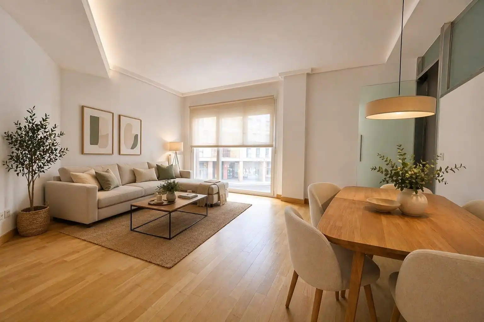 Wohnzimmer von Wohnung zum Verkauf in Erandio mit Heizung und Abstellraum