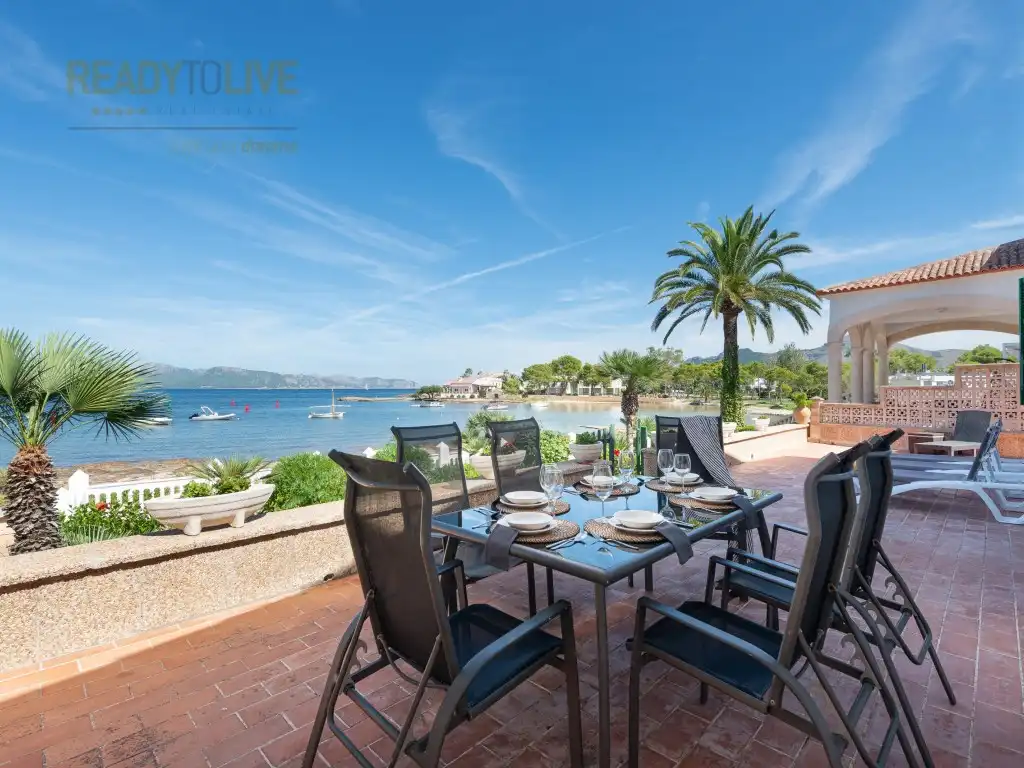 Terraza de Casa o chalet de alquiler en Alcúdia con Terraza, Amueblado y Microondas