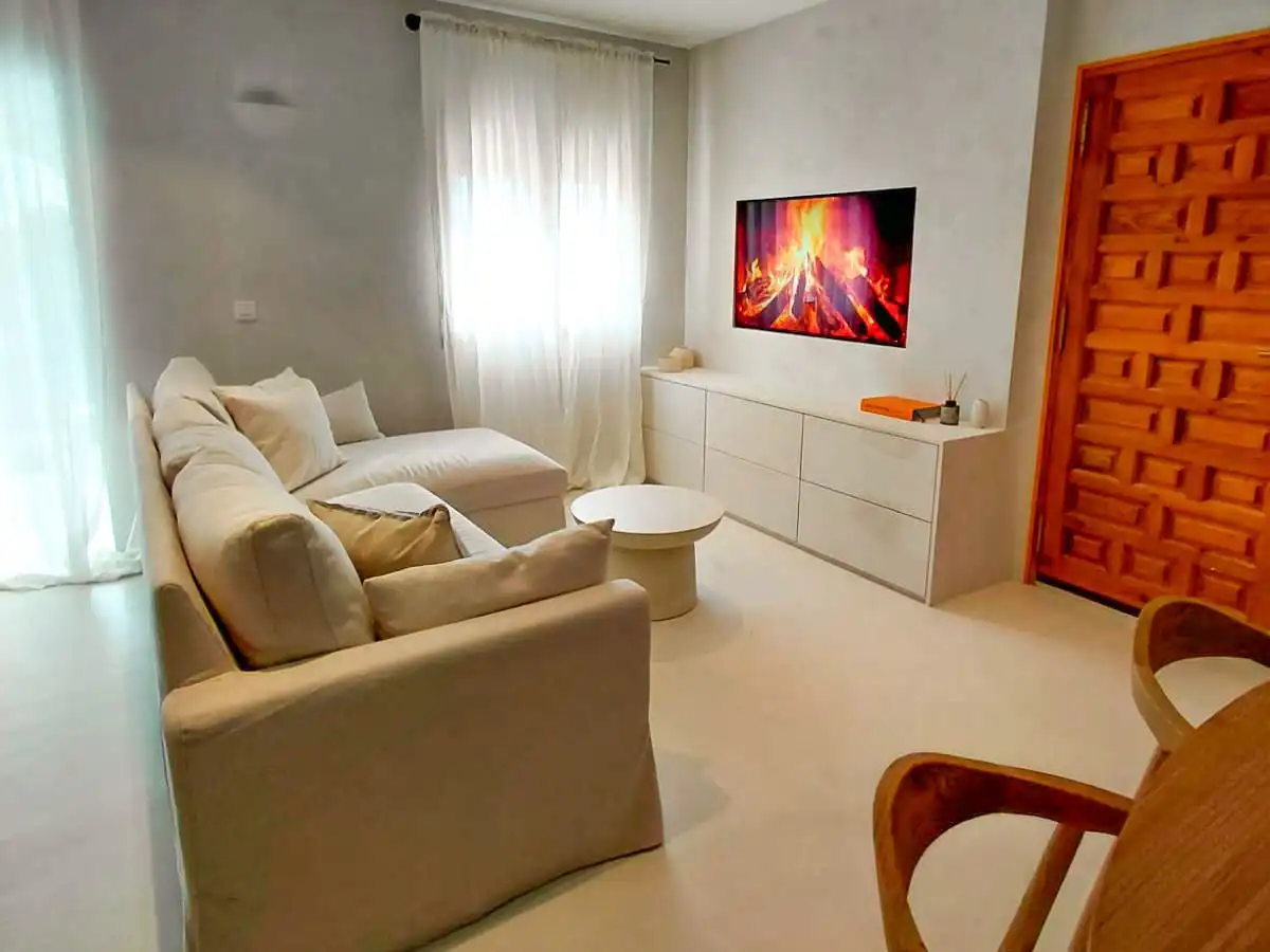 Sala de estar de Casa o chalet en venta en Altea con Aire acondicionado, Calefacción y Terraza