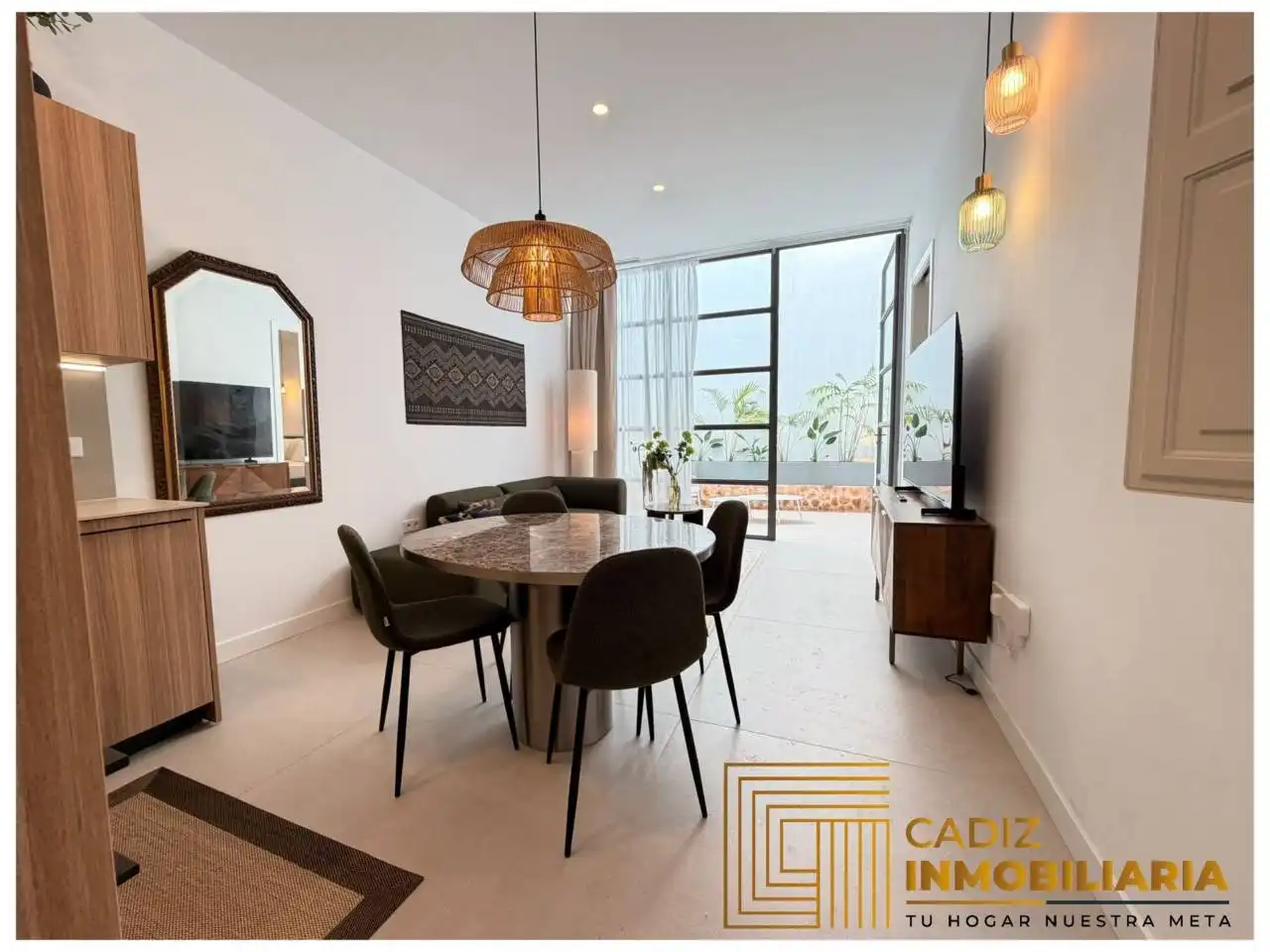 Dining room of Flat for sale in Cádiz  with Air Conditioner and Furnished