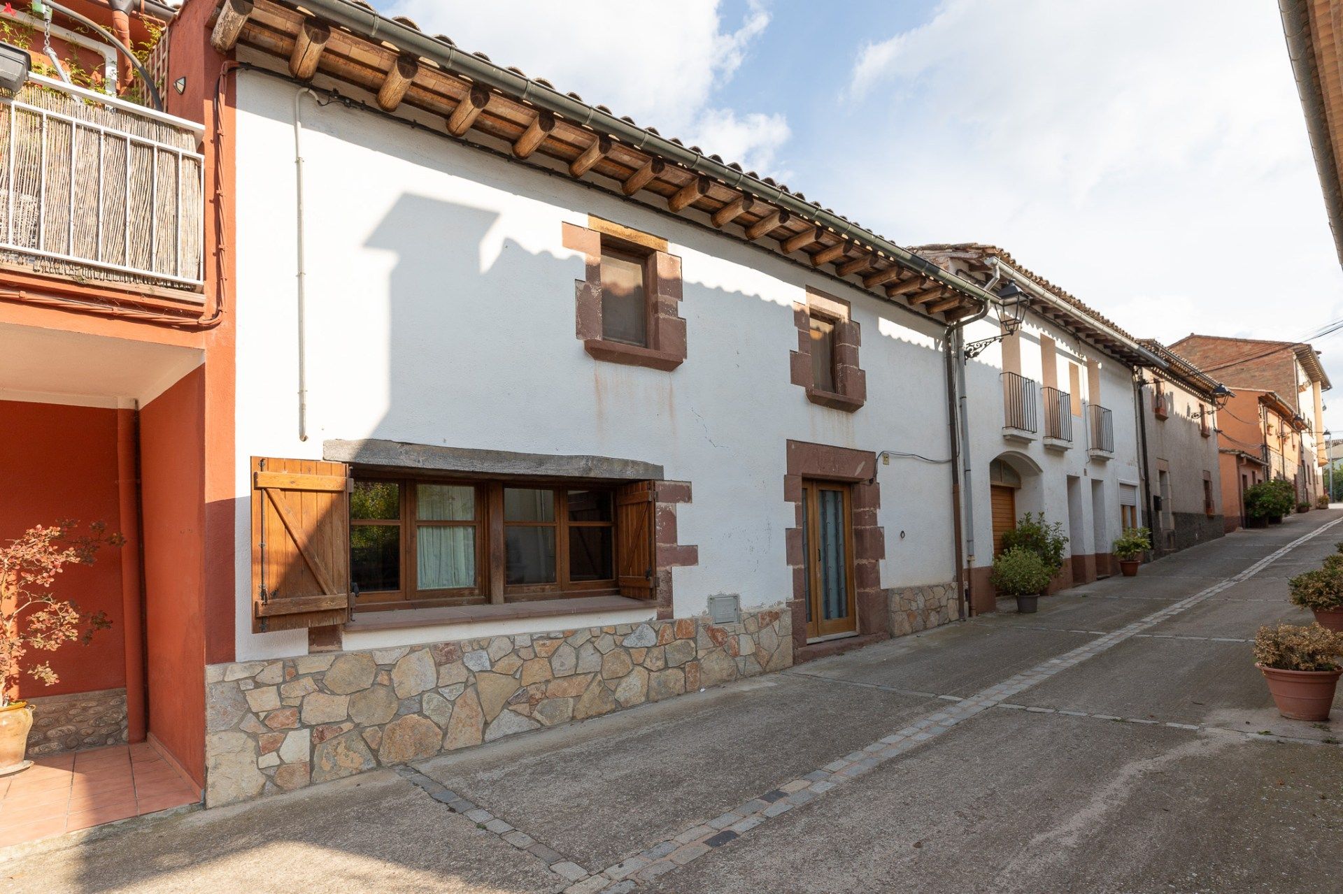 Vista exterior de Finca rústica en venda en Seva amb Calefacció, Terrassa i Traster