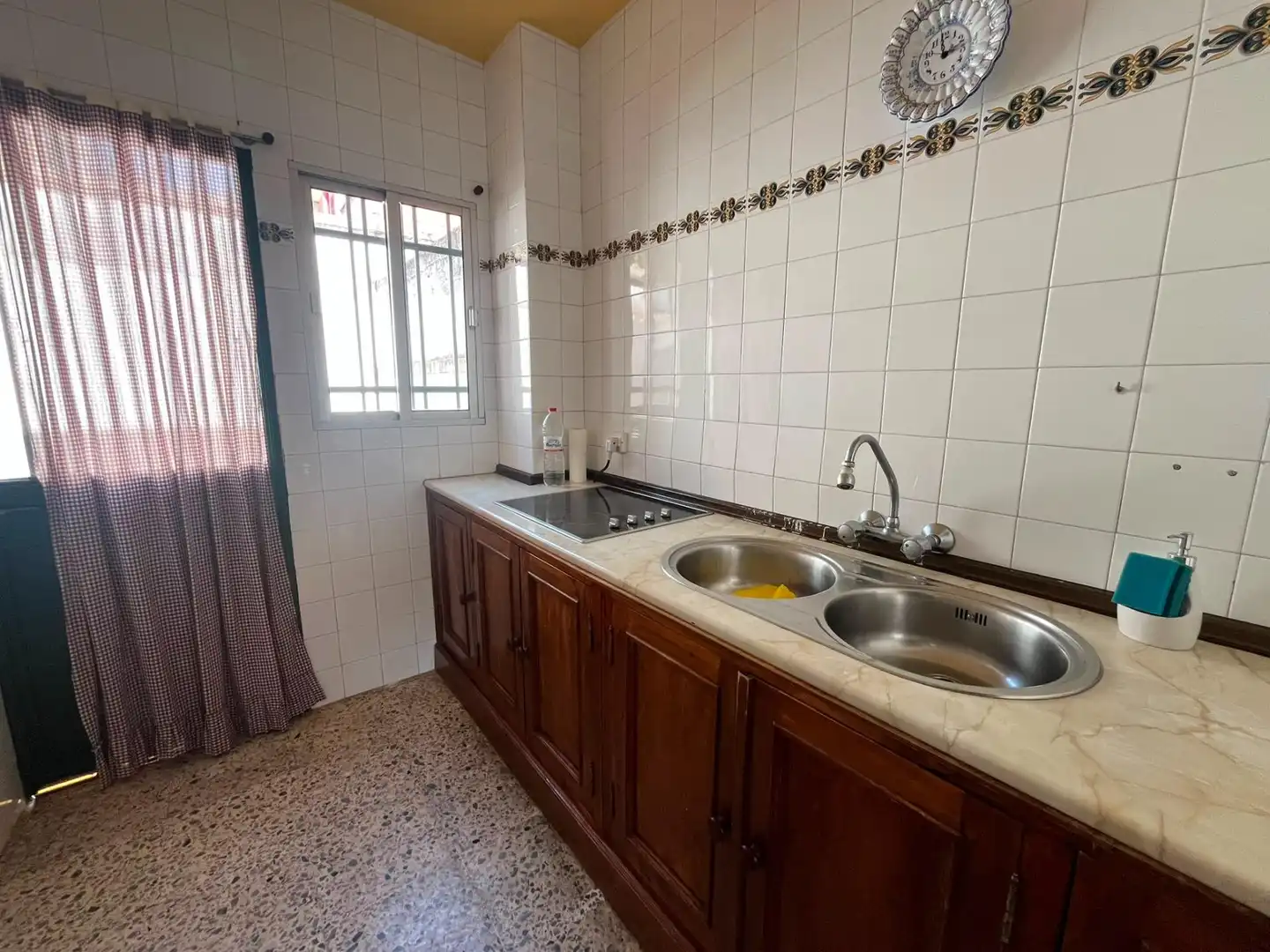 Cocina de Casa adosada en venta en Aznalcázar con Aire acondicionado
