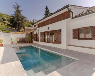 Exterior view of House or chalet for sale in Pinos Genil  with Air Conditioner, Heating and Terrace