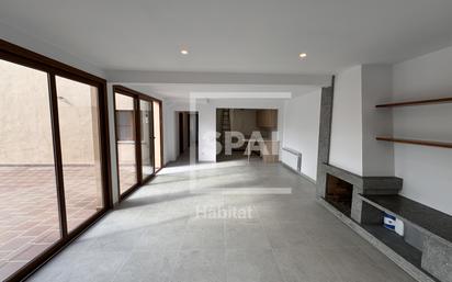 Living room of Flat for sale in Balenyà  with Heating, Parquet flooring and Terrace