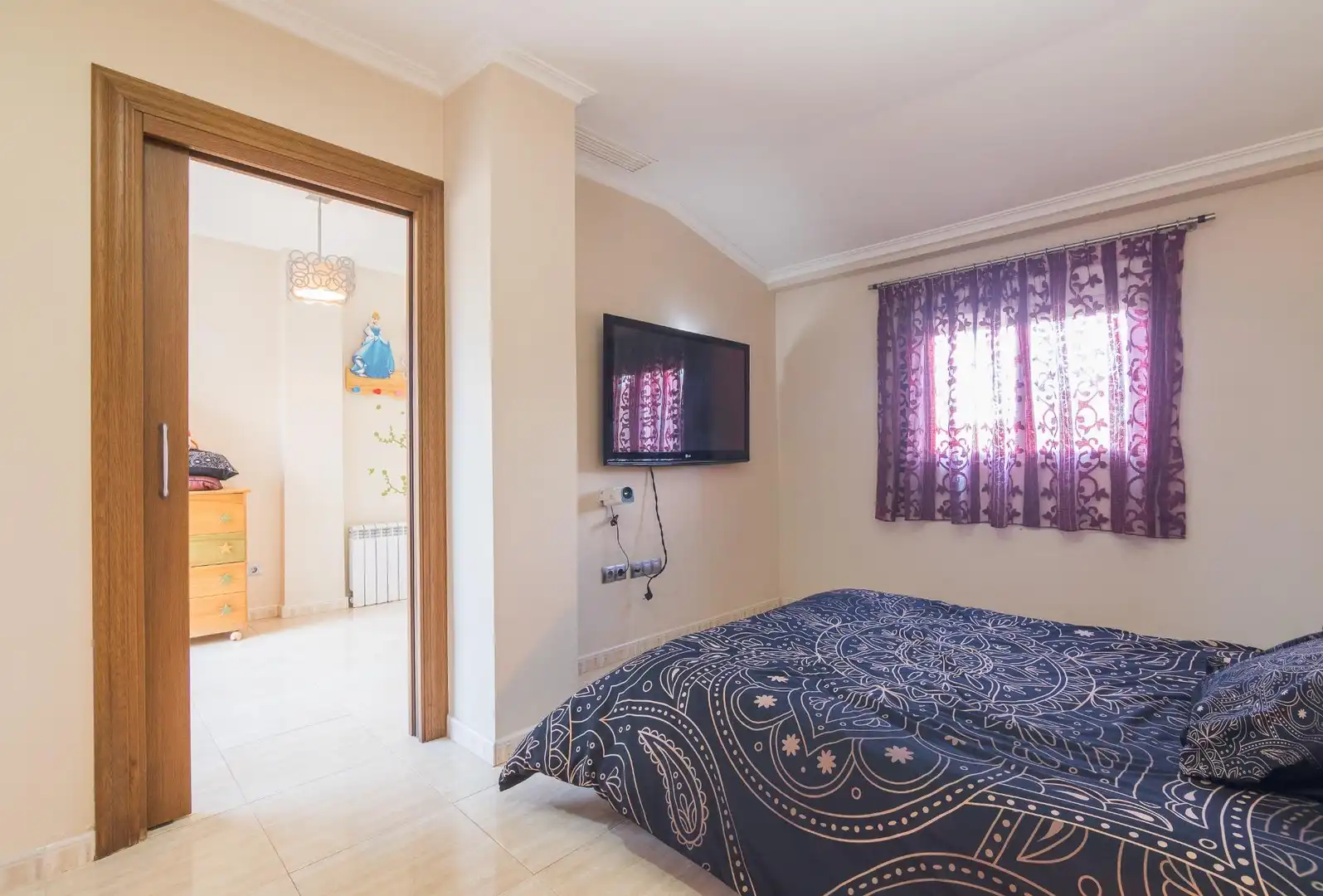 Bedroom of Houses for sale in Elche / Elx  with Air Conditioner, Heating and Private garden