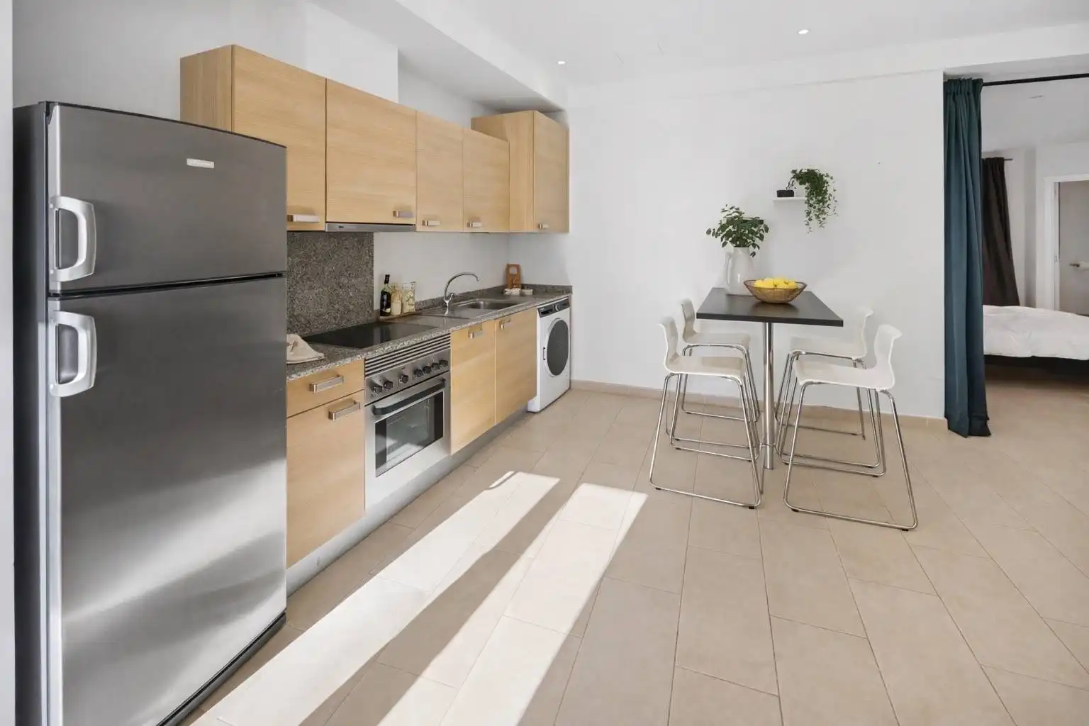 Kitchen of Study for sale in  Palma de Mallorca  with Air Conditioner, Furnished and Balcony