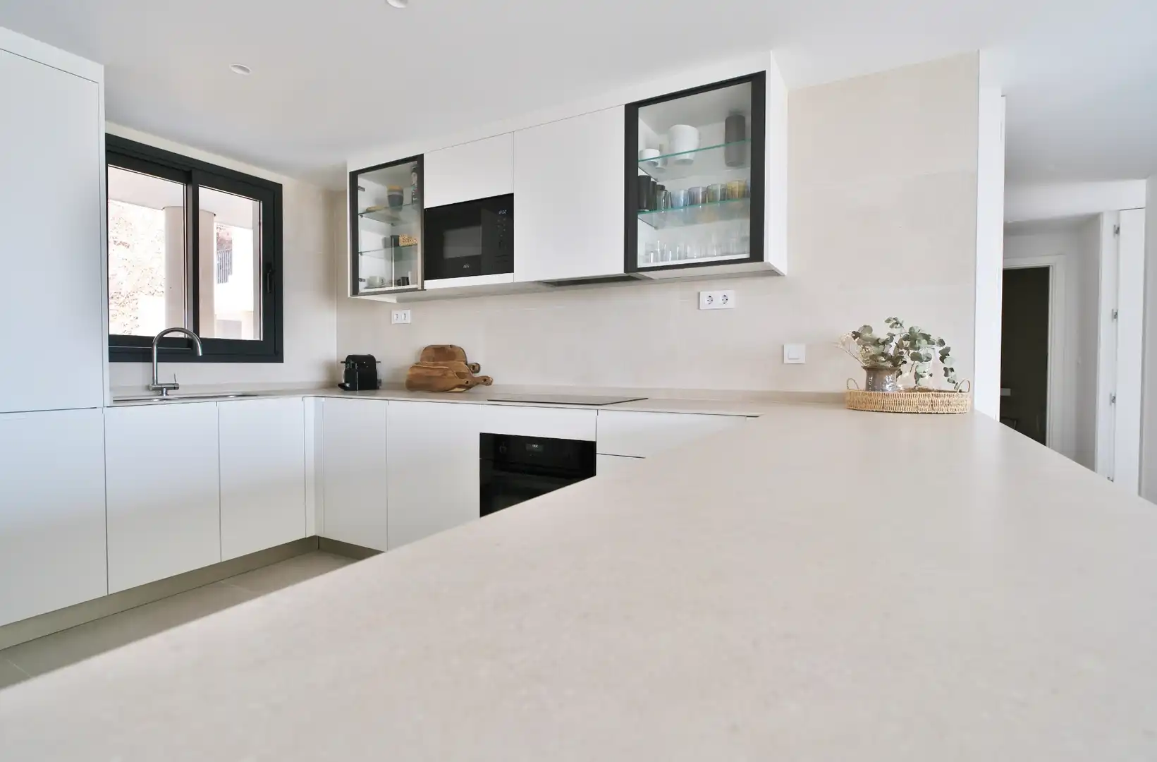 Cocina de Apartamento de alquiler en Sagunto / Sagunt con Aire acondicionado, Calefacción y Terraza